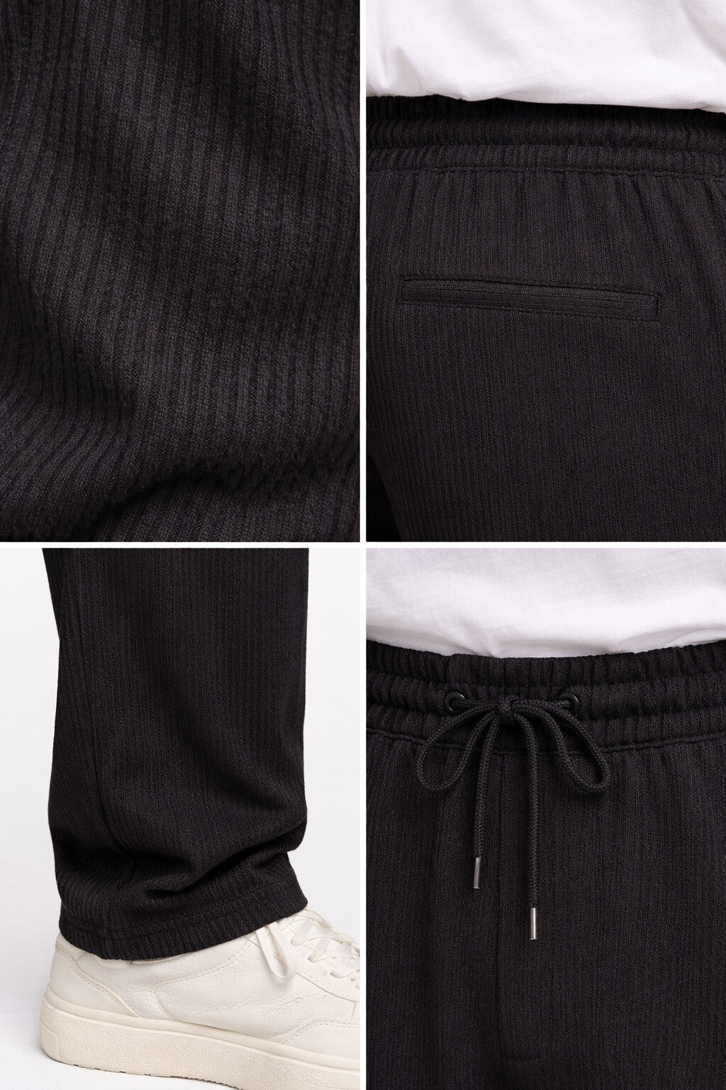 Bağcıklı Bol Kesim Baggy Erkek Pantolon