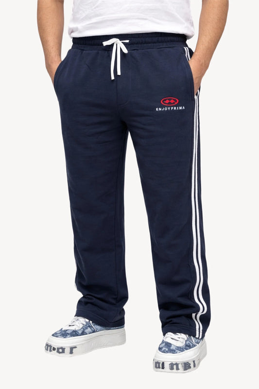 Şerit Detaylı Erkek Eşofman Altı (Lacivert)