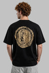 Antik Mühür: XV Latin Epigrafik Oversize T-Shirt