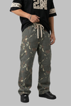 Kamuflaj Desenli Kargo Cepli Relaxed Fit Pantolon