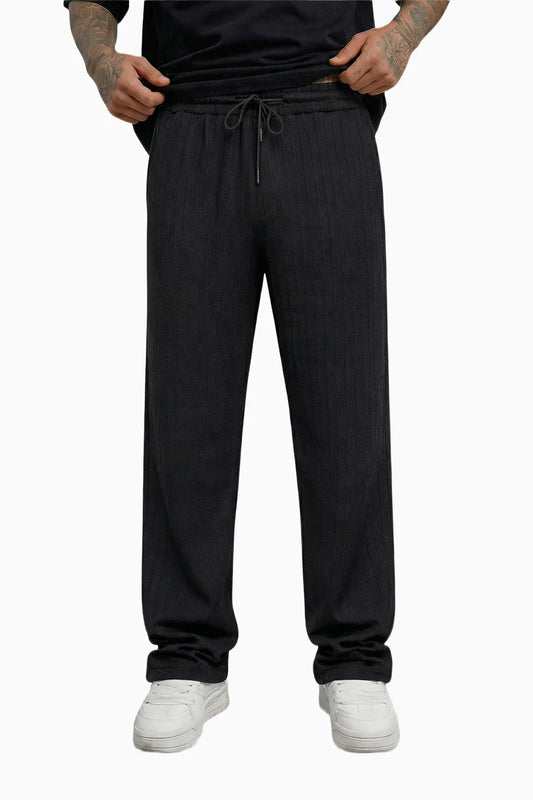 Bağcıklı Bol Kesim Baggy Erkek Pantolon