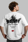 Serenity "Smoke" Grafik Baskılı Oversize T-Shirt