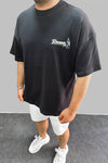 Gündüz Düşü "Reverie" Gotik Yazılı Oversize T-Shirt